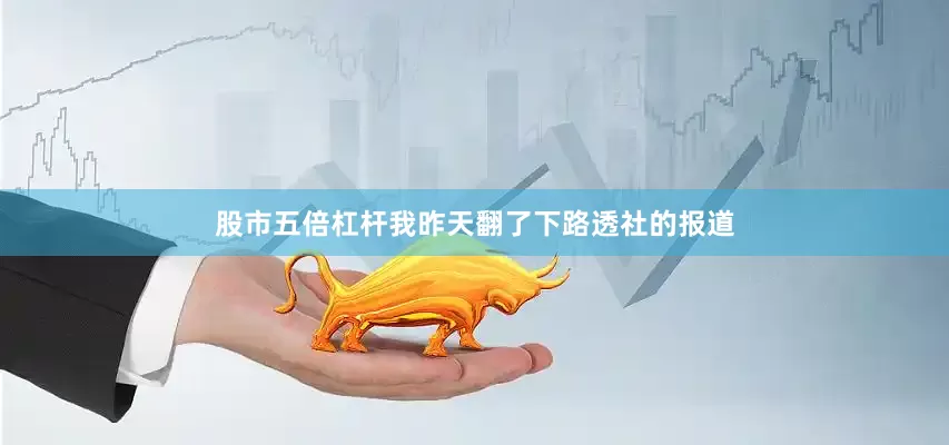 股市五倍杠杆我昨天翻了下路透社的报道