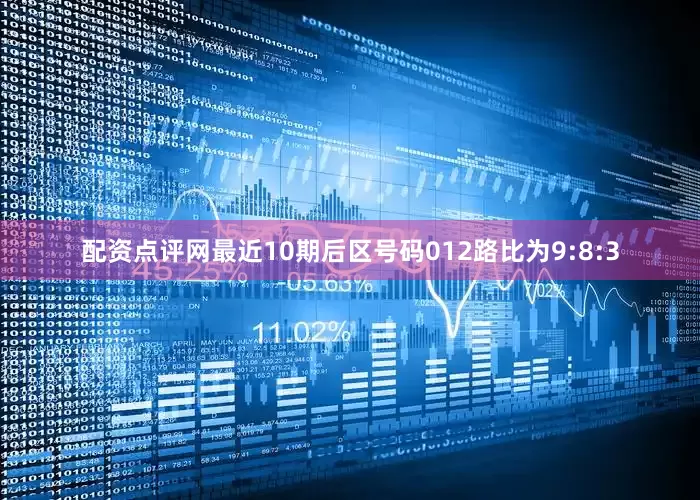 配资点评网最近10期后区号码012路比为9:8:3